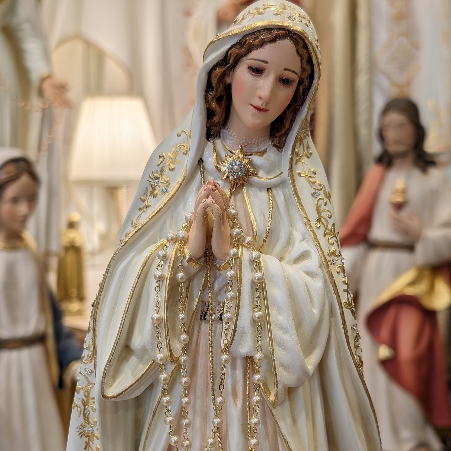 Our Lady of Fatima - Holm Oak [Wood]