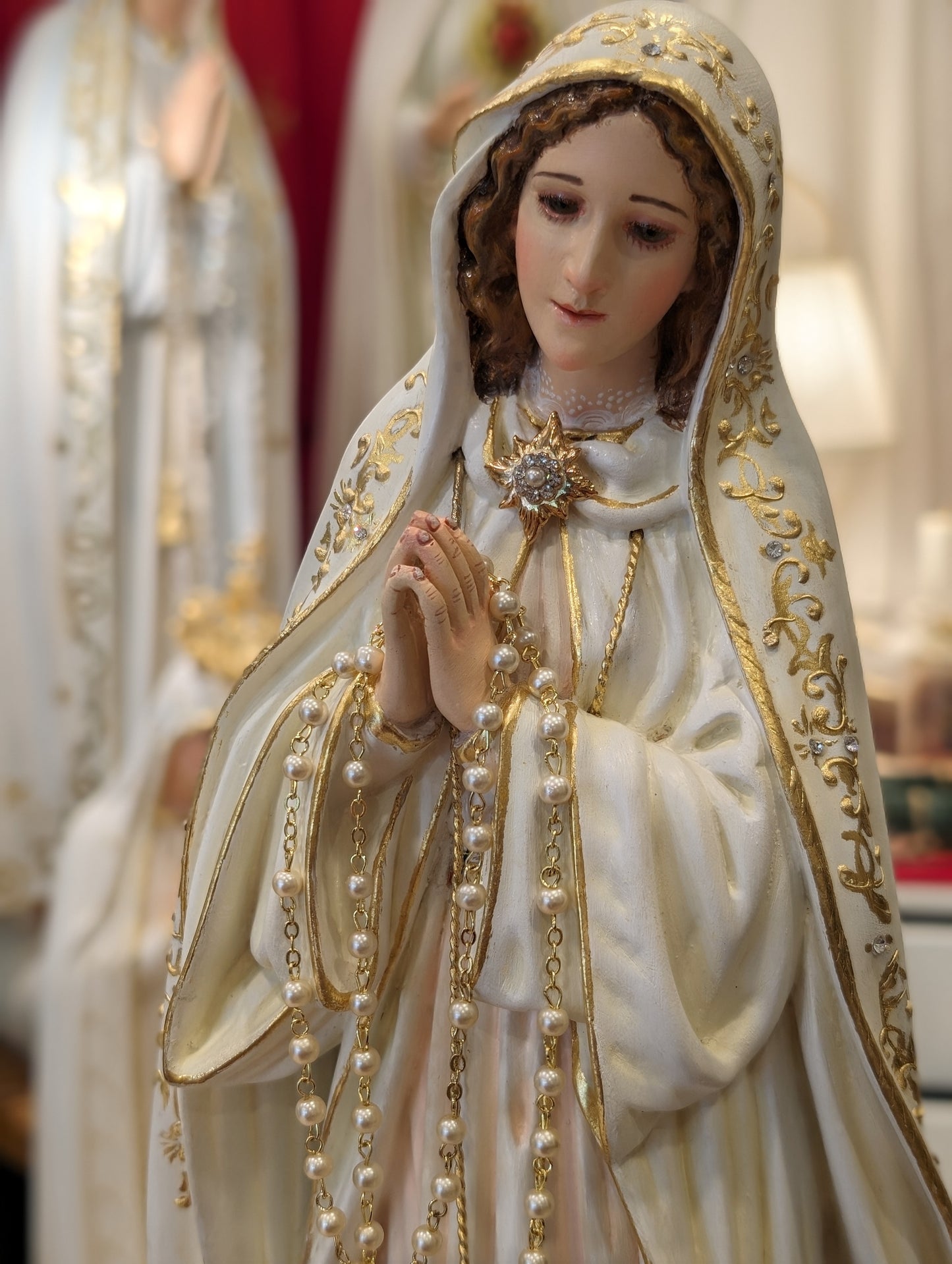Our Lady of Fatima - Holm Oak [Wood]