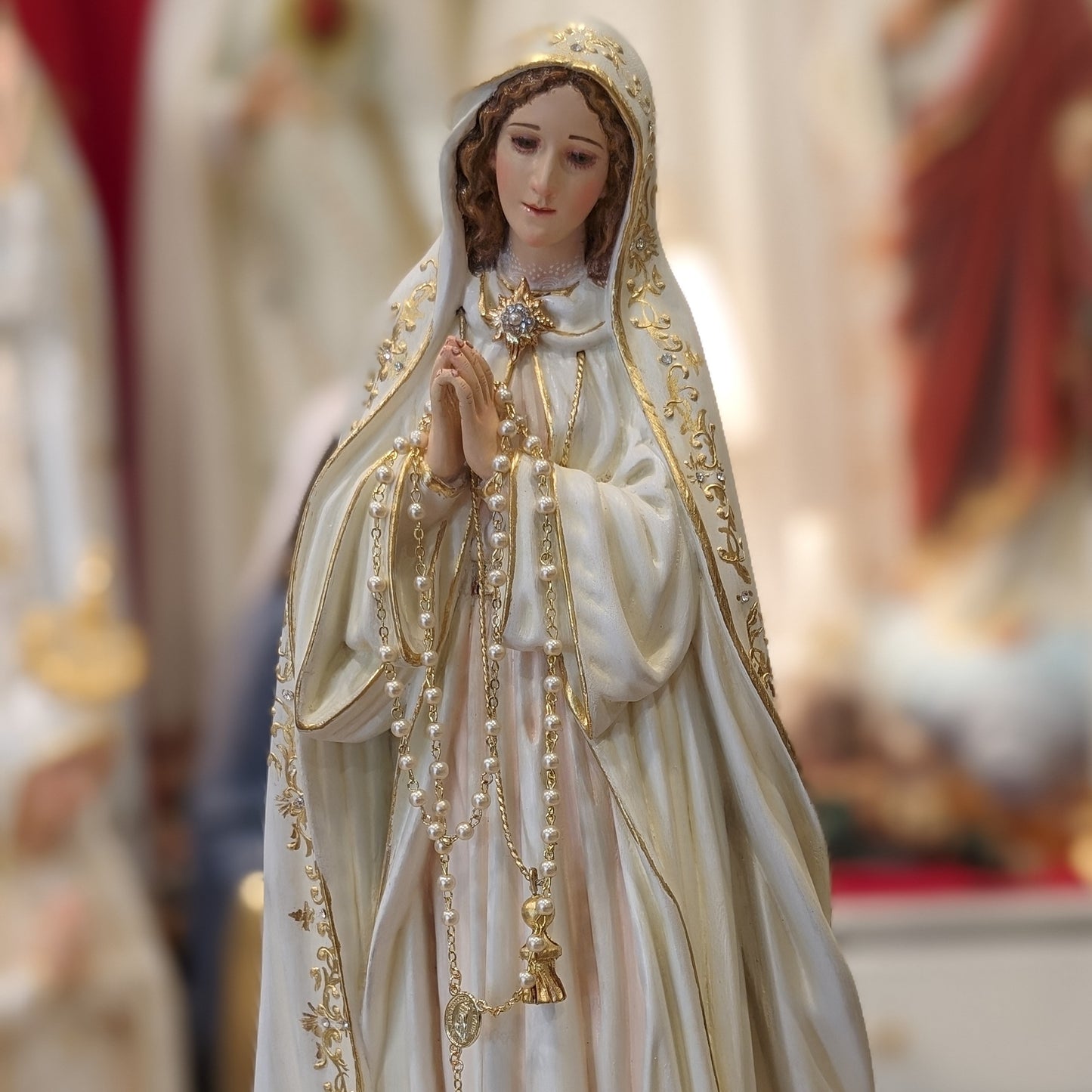 Our Lady of Fatima - Holm Oak [Wood]