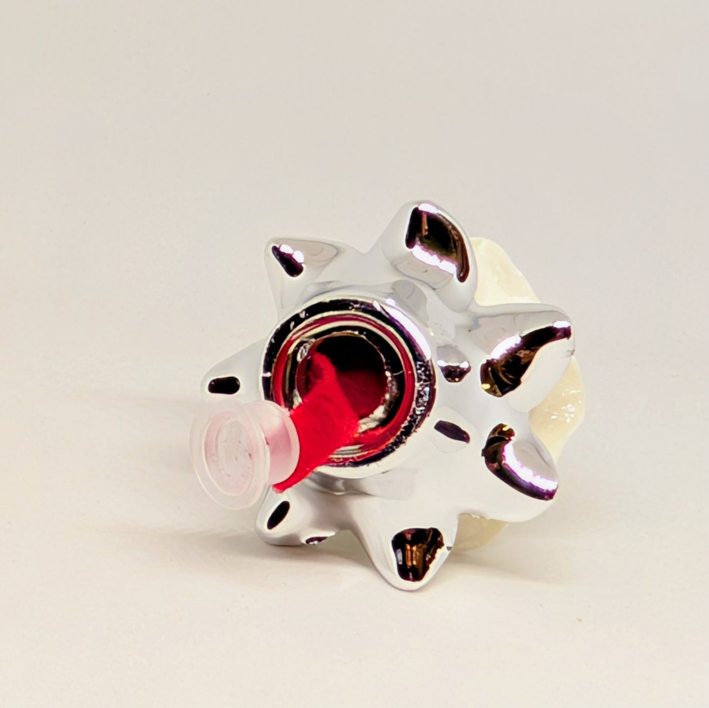 Our Lady of Fatima Rose air freshener [Sterling Silver]