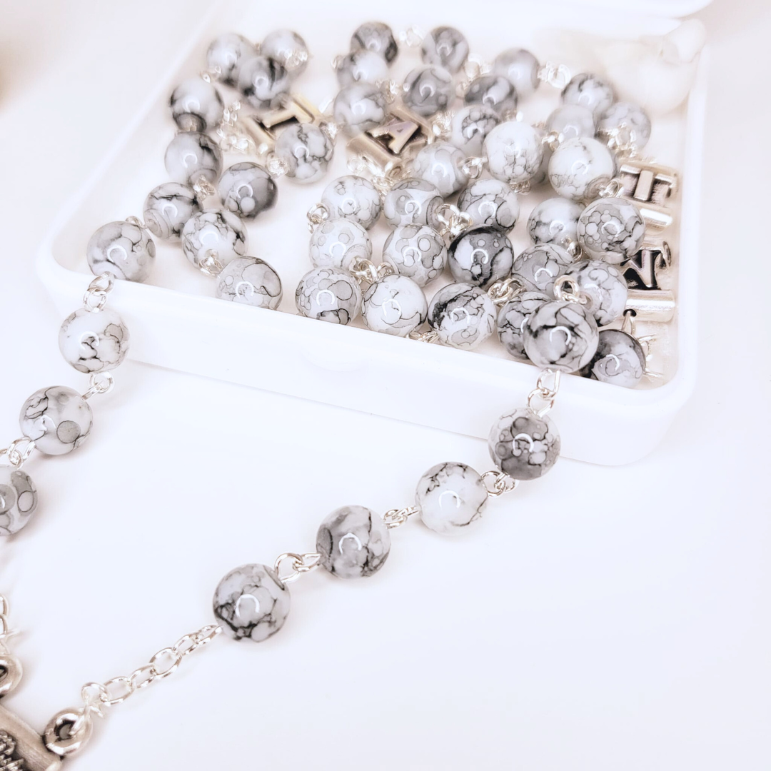 Pope Francis Grey Rosary