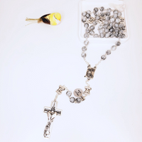 Pope Francis Grey Rosary