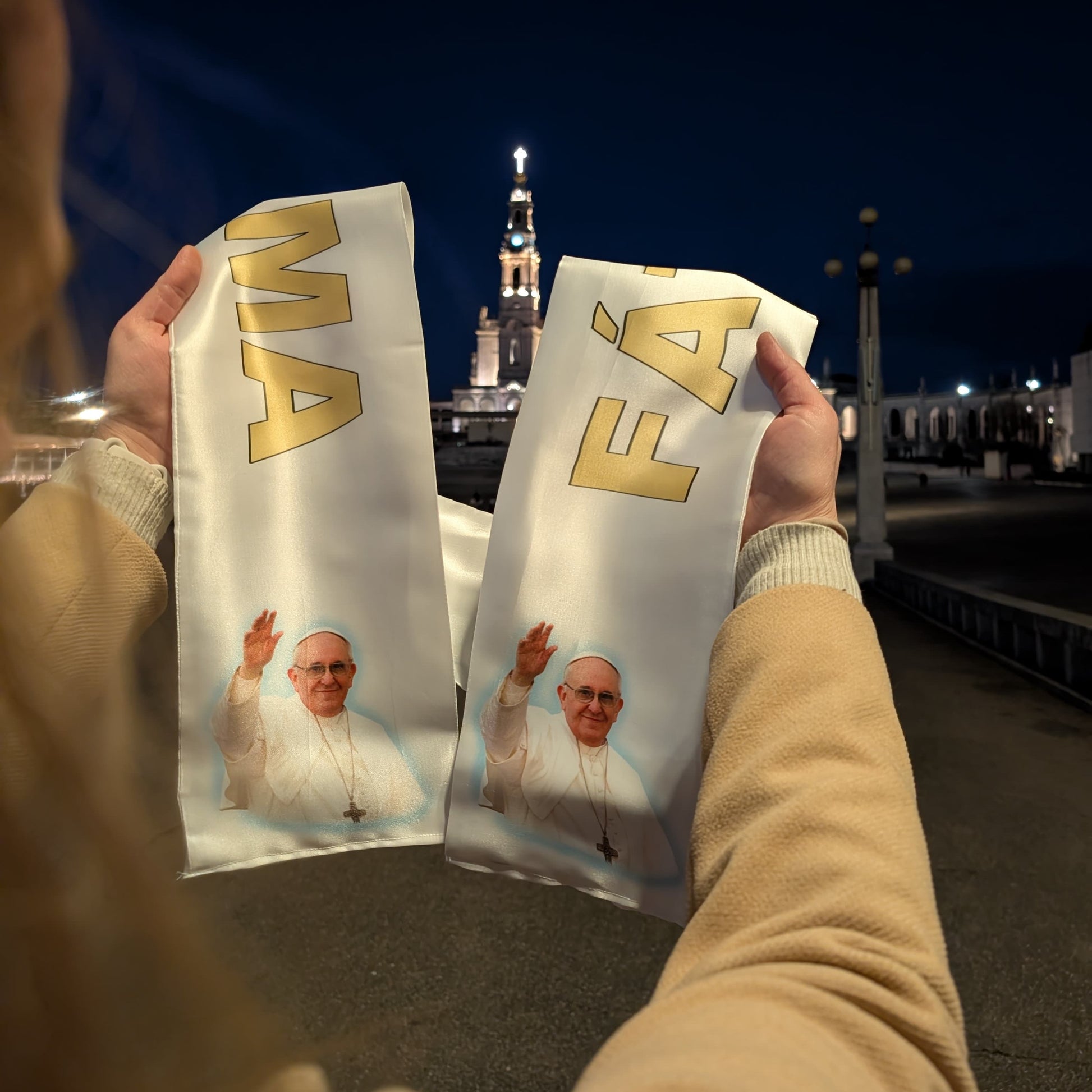 Pope Francis Blessed Scarf