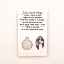 Cargar imagen en el visor de la galería, Tarjeta de oración - Sagrado Corazón de Jesús
