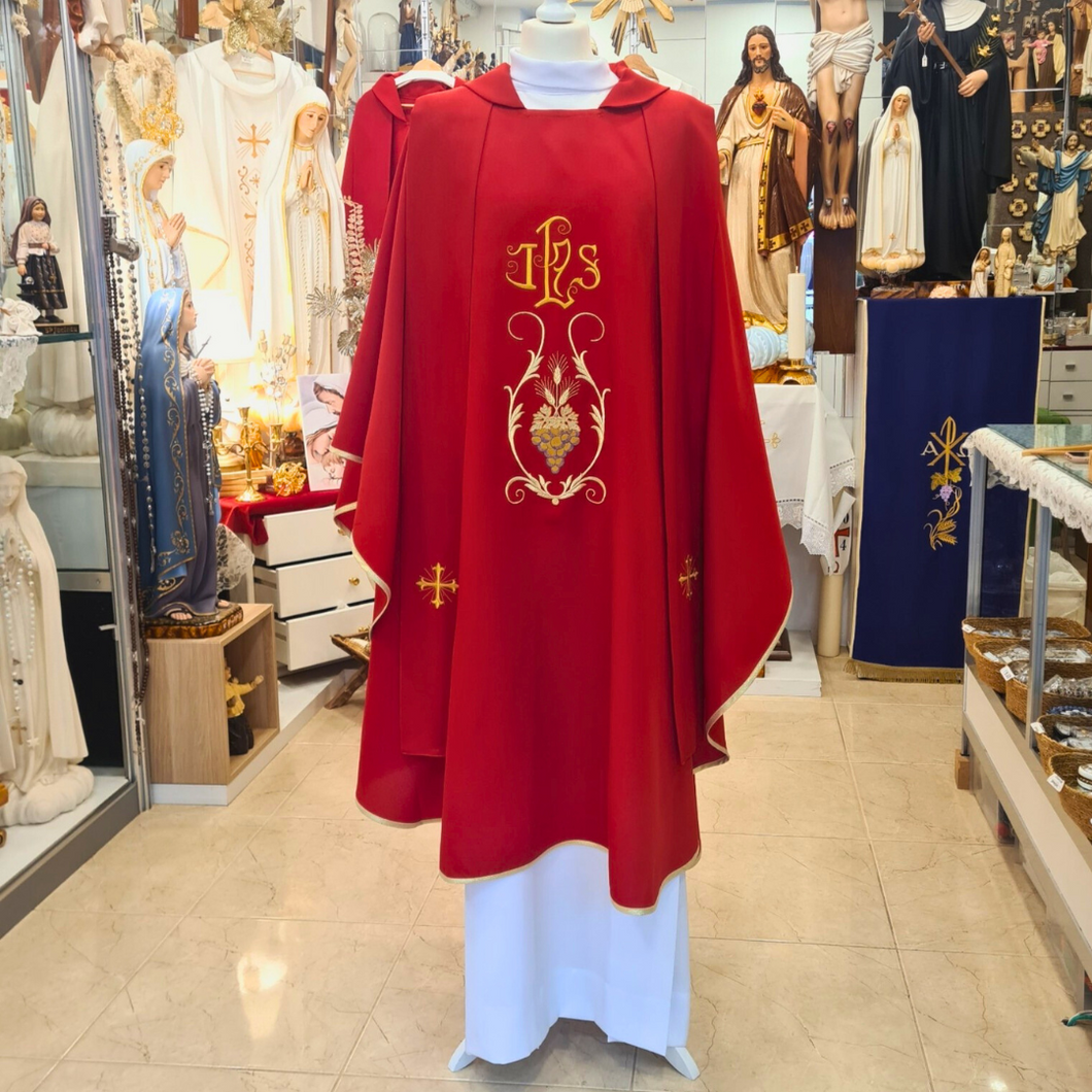 Red Chasuble