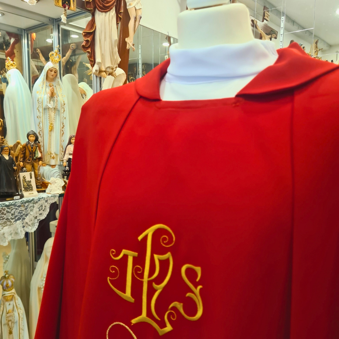 Red Chasuble