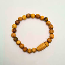 Cargar imagen en el visor de la galería, Saint Anthony Wood Bracelet
