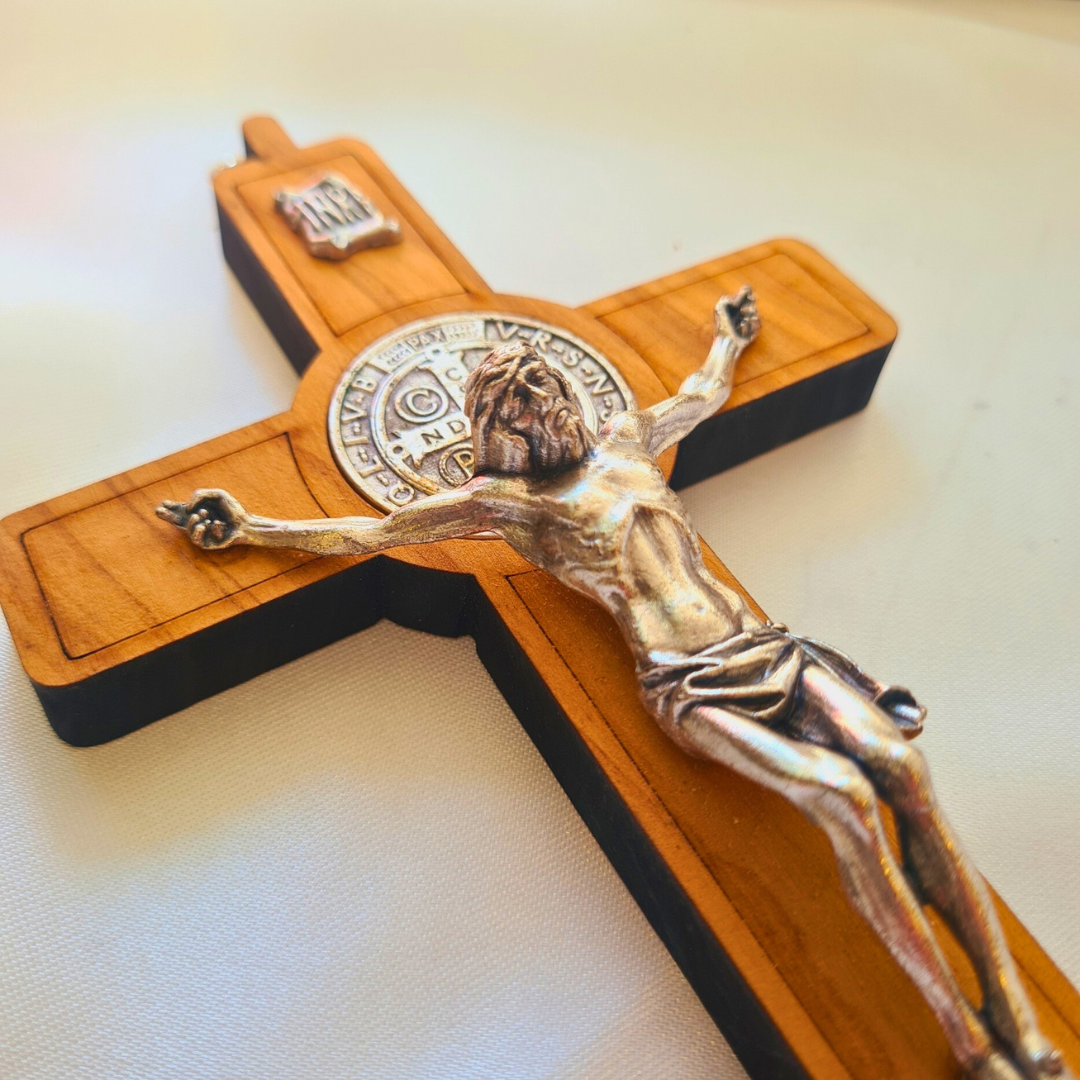 Saint Benedict Wall Crucifix