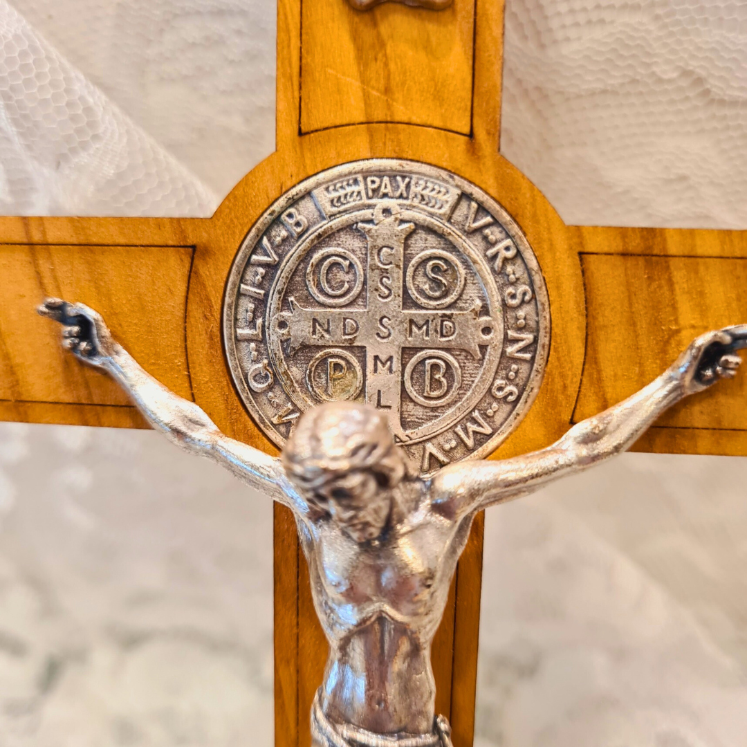 Saint Benedict Wall Crucifix