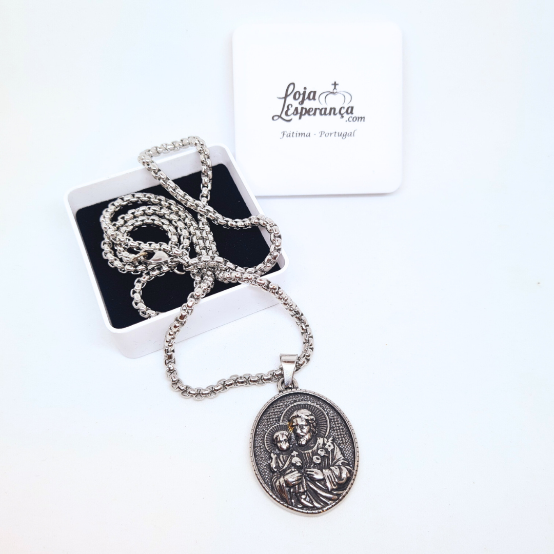 Saint Joseph Necklace [Stainless Steel]