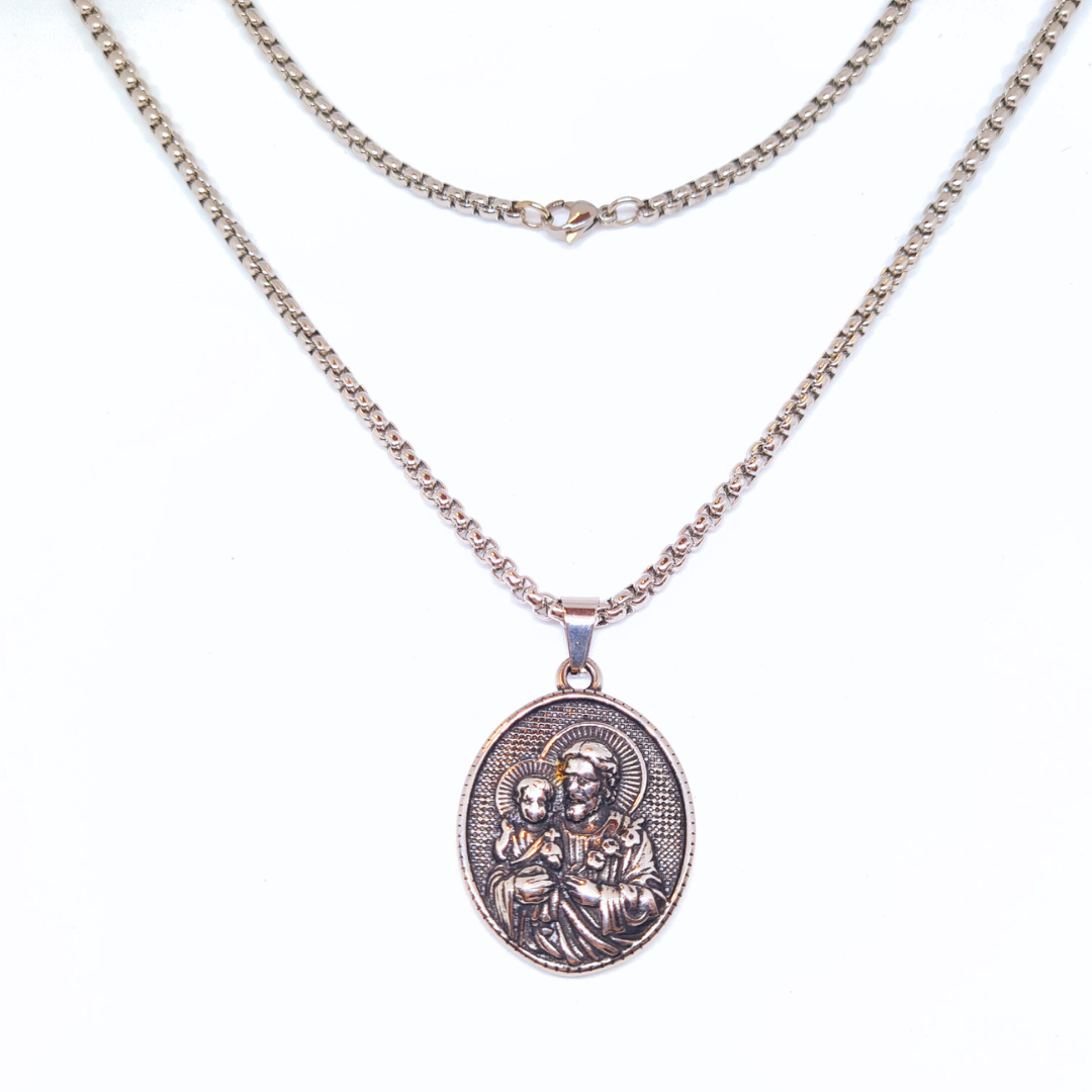 Saint Joseph Necklace [Stainless Steel]