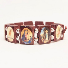 Cargar imagen en el visor de la galería, Saints Wood Bracelet
