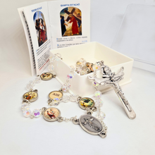 Load image into Gallery viewer, Stations of the Cross Crystal Rosary [NEW]
