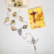 Load image into Gallery viewer, Stations of the Cross Crystal Rosary [NEW]
