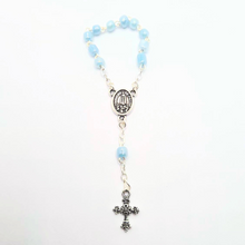 Cargar imagen en el visor de la galería, Statue - Light Blue Decade Rosary
