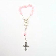 Cargar imagen en el visor de la galería, Statue - Pink Decade Rosary
