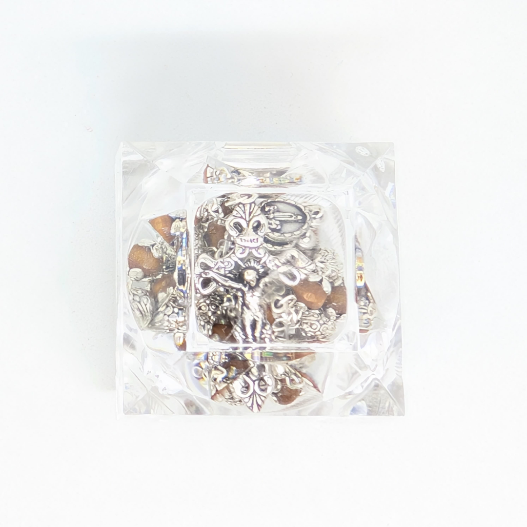 Wood Rosary - Medals of Fatima