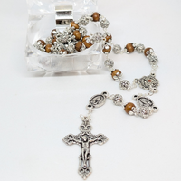 Wood Rosary - Medals of Fatima