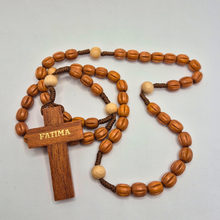 Load image into Gallery viewer, Wood Simple Rosary
