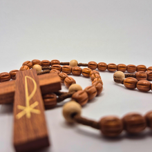 Cargar imagen en el visor de la galería, Wood Simple Rosary
