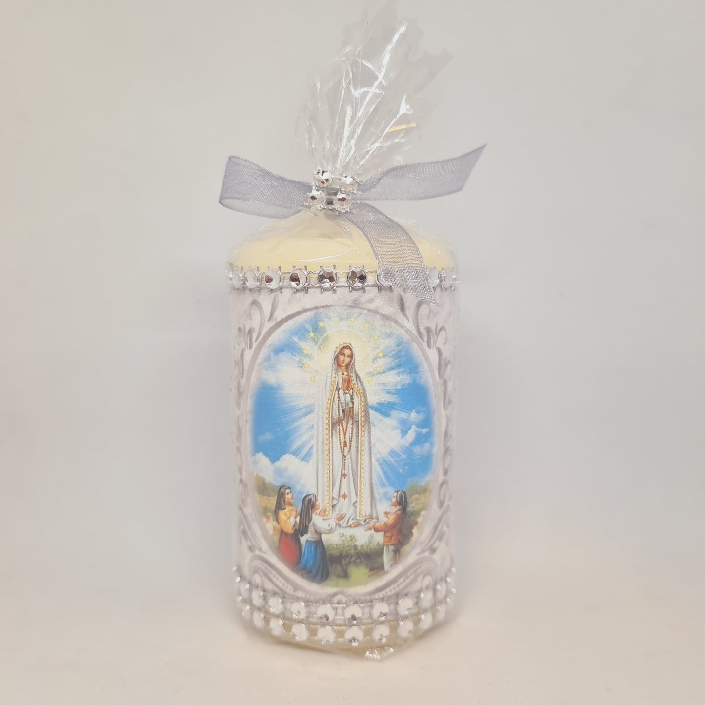 Vela Apariciones de Nuestra Señora de Fátima 2.8'' | 7 cm