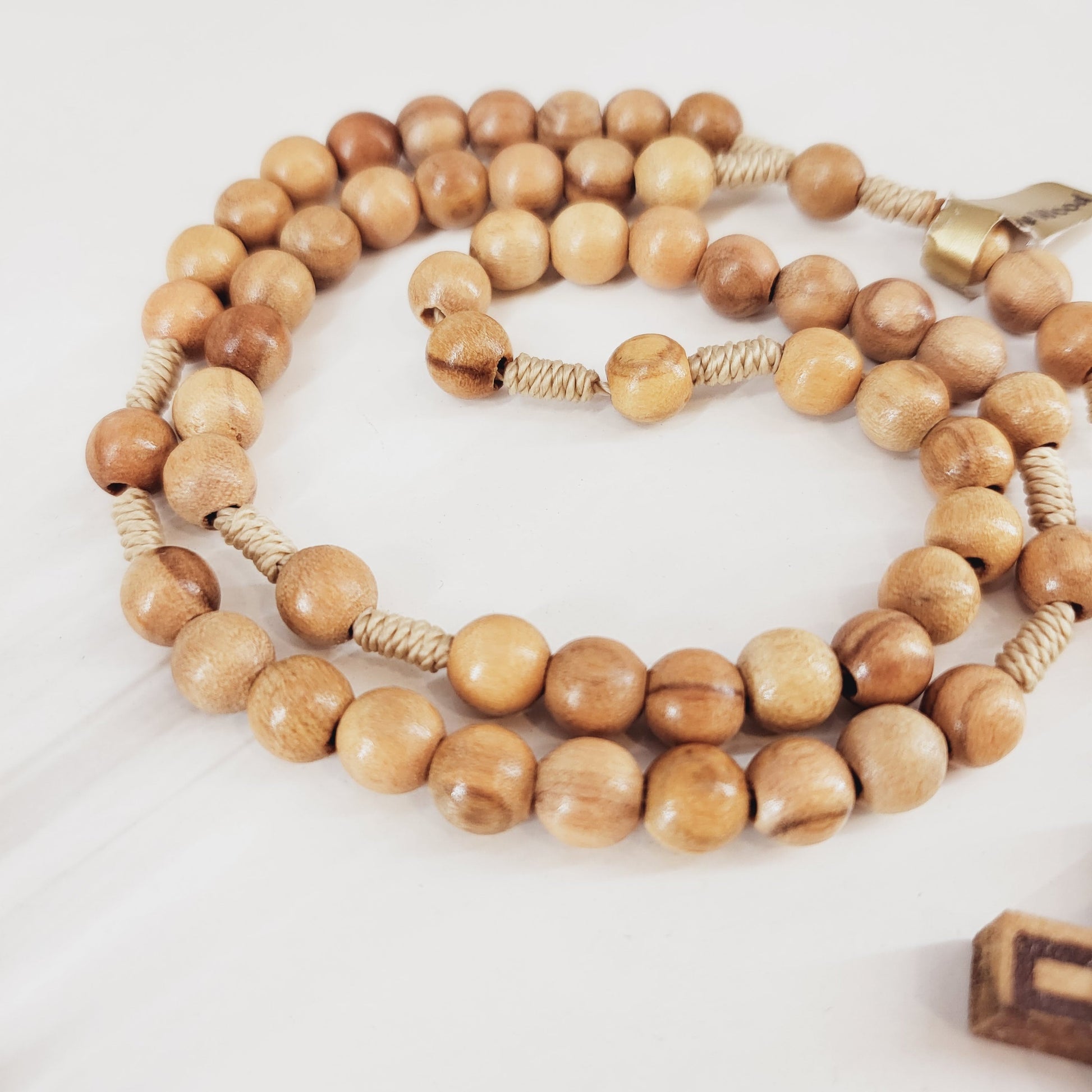 Olive Wood Camel Rosary