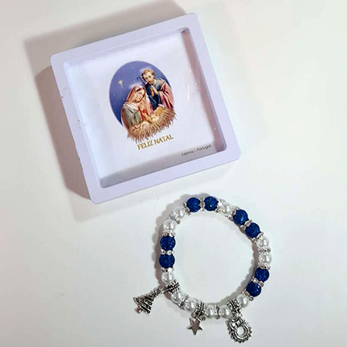 Christmas Bracelet - Blue