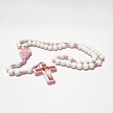 Load image into Gallery viewer, Guardian Angel Rosary [Pink]
