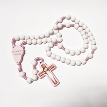 Load image into Gallery viewer, Guardian Angel Rosary [Pink]
