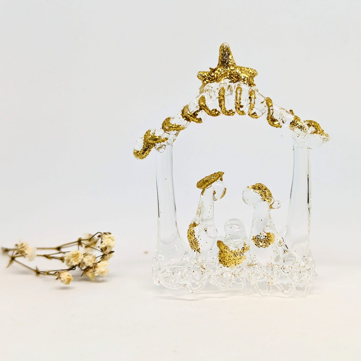 Handmade Nativity Scene [Glass]