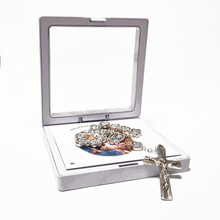 Cargar imagen en el visor de la galería, Holy Family Silver Decade Rosary
