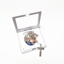Load image into Gallery viewer, Holy Family Silver Decade Rosary
