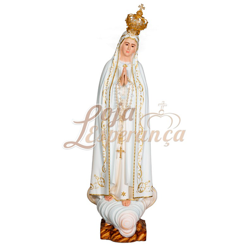 Our Lady of Fátima 22kt gold - 41.34'' | 105cm