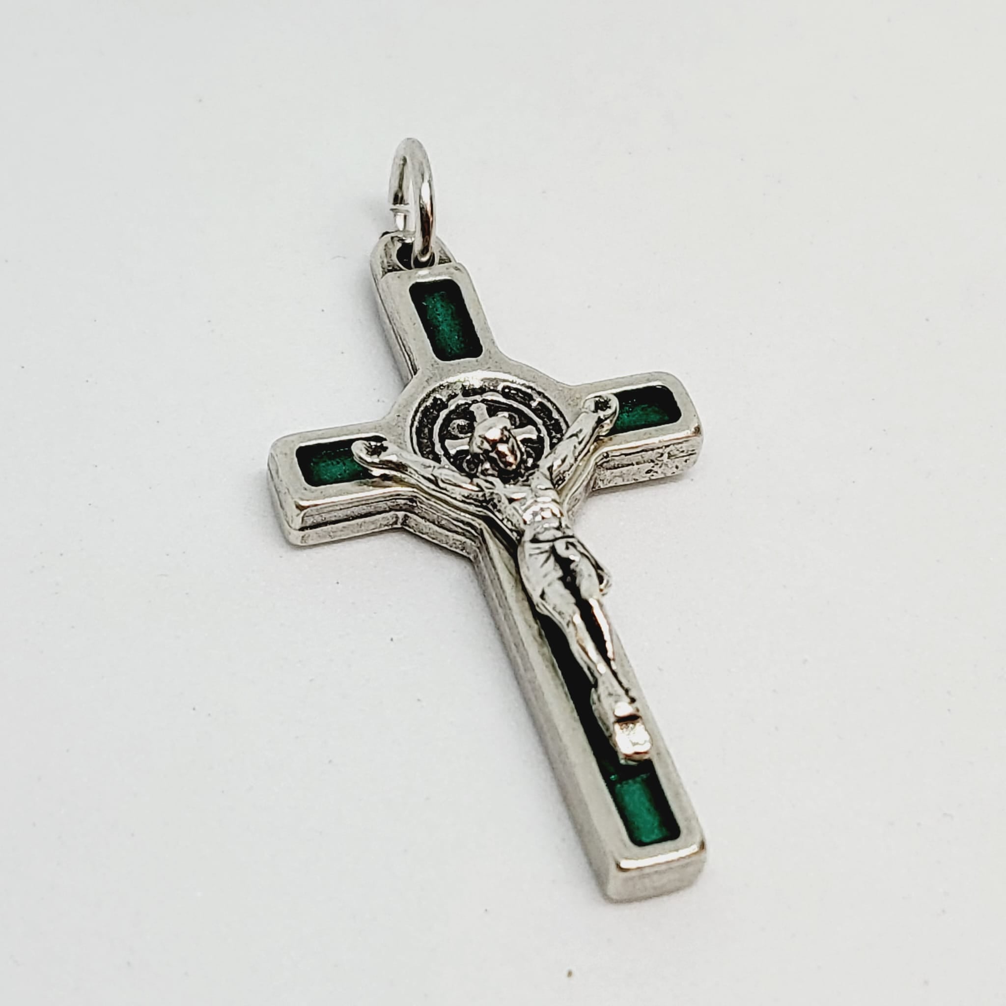 Saint Benedict Cross Green