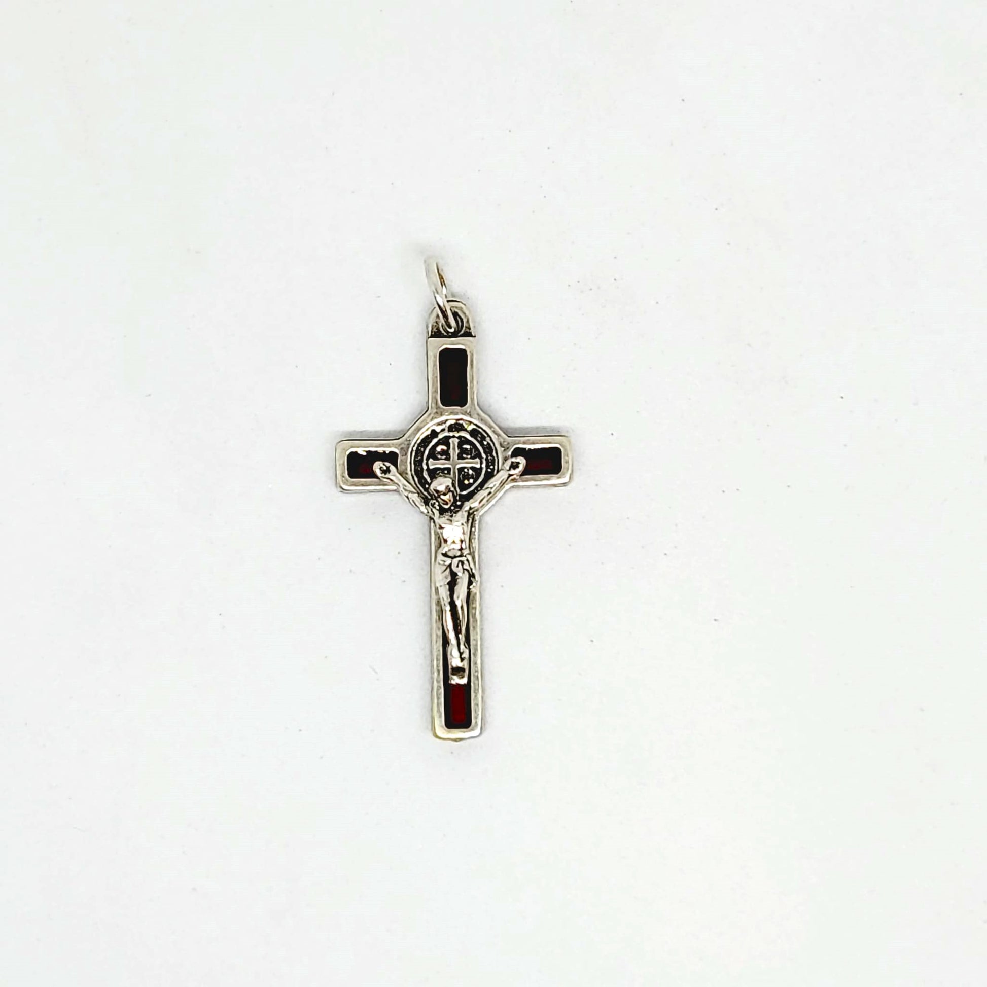 Saint Benedict Cross Red