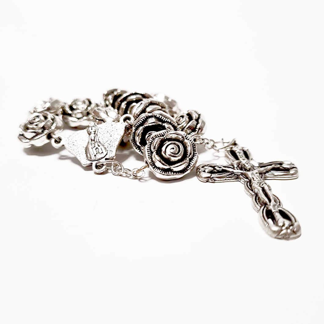 Silver Decade Rosary Roses