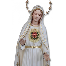 Load image into Gallery viewer, Styled Wood Immaculate Heart of Mary [Several Sizes]
