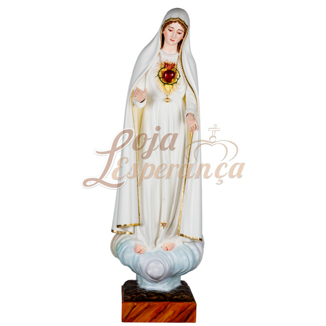 Wood Immaculate Heart of Mary [Several Sizes]