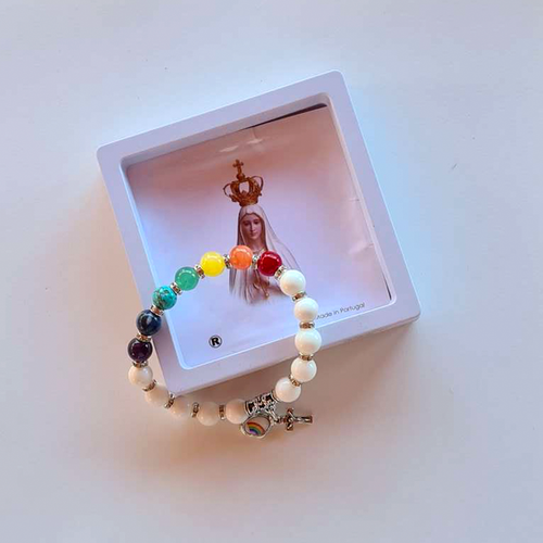 “Everything Will Be Alright” Bracelet with Gems