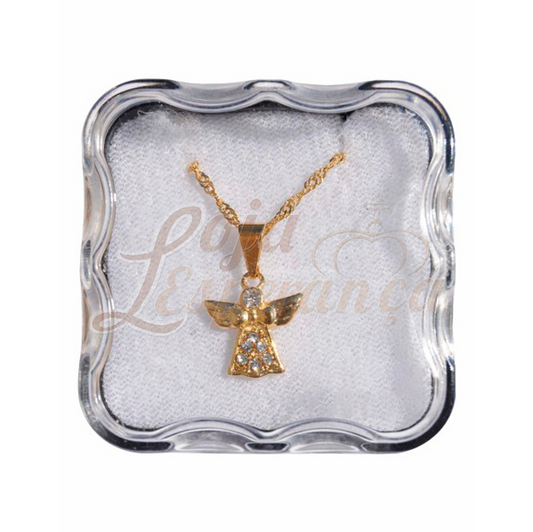 Collar de ángel de oro