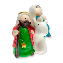 Load image into Gallery viewer, Colored Nativity Set - Flight to Egypt | 2.76&#39;&#39; | 7cm
