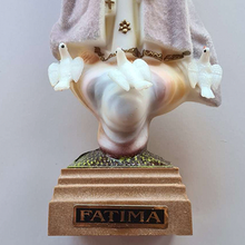 Load image into Gallery viewer, Our Lady of Fatima statue - Weather - 4.55&#39;&#39; | 11,5cm
