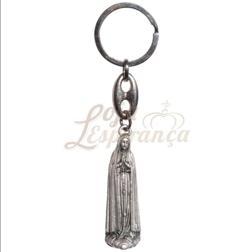 Our Lady of Fatima - Metal keychain