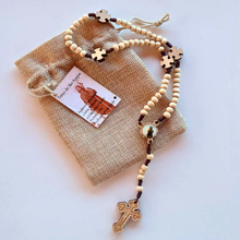 Load image into Gallery viewer, Wood Rosary - Saint Roque
