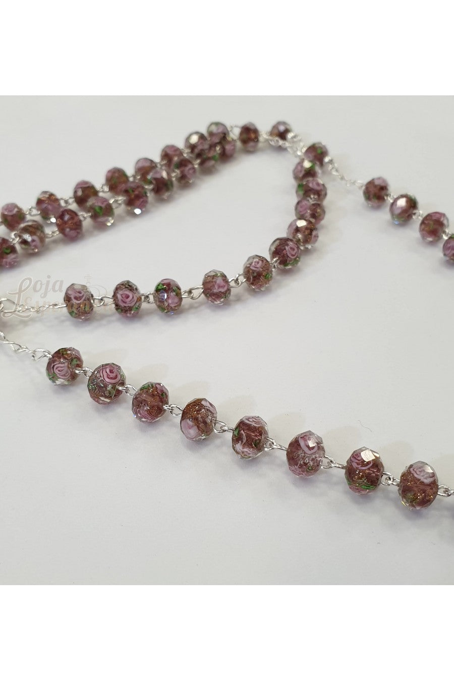 Murano Crystal Rosary